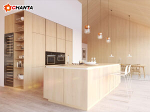 Birch plywood kitchens